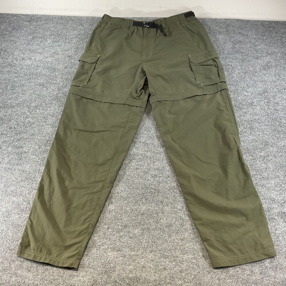 REI Olive Cargo Utility Pants — Green Workwear Style